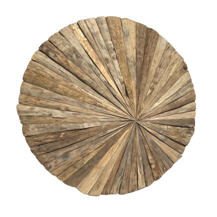 Teak Root Wall Art Round