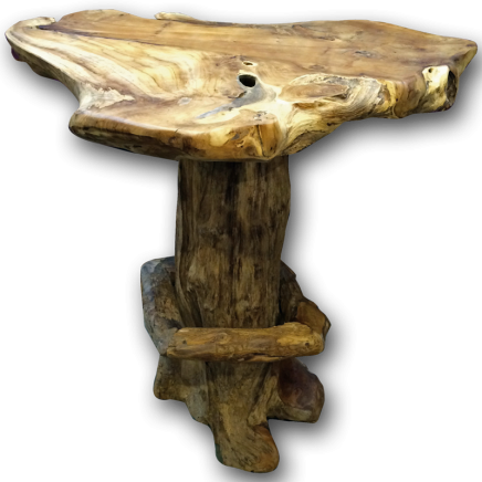 Teak Root High Bar Table