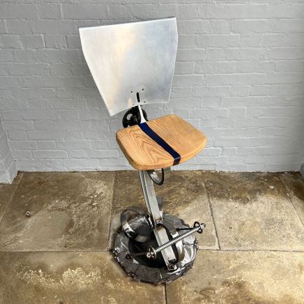 Aircraft Parts Upcycled Bar Stool 2