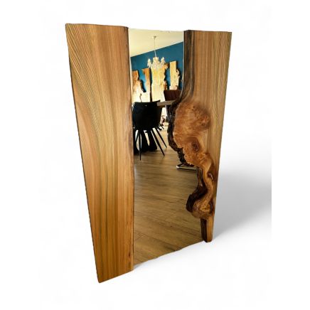 Elm Live Edge Wall Mirror