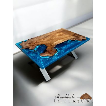 Elm & Ocean Art Coffee Table