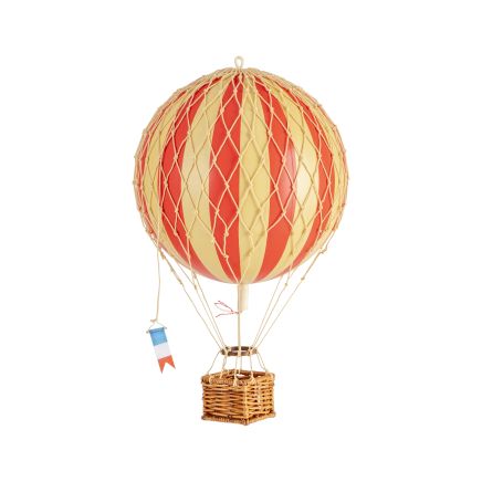 Hot Air Balloon  Medium Red