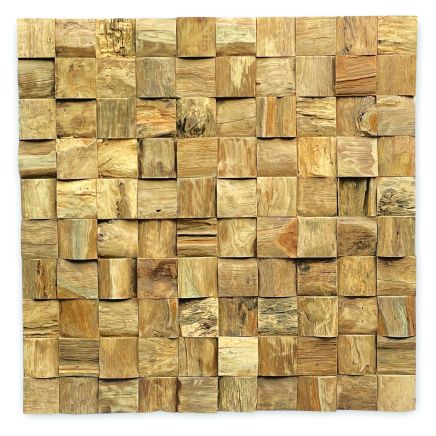 Teak Root Wall Art Square