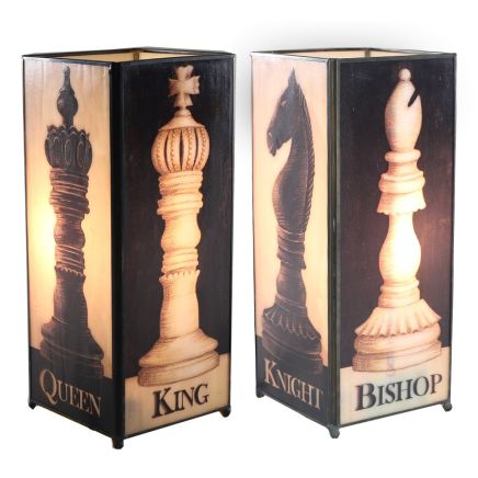 Chess Square Lamp