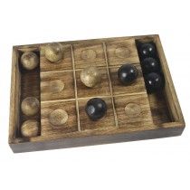 Wooden Tic Tac Toe