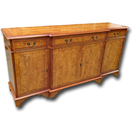 7' Regency Breakfront Sideboard