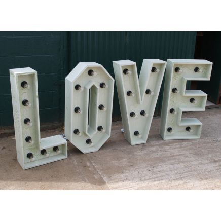 Bespoke Illuminated 'LOVE' Sign