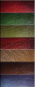 Leather samples